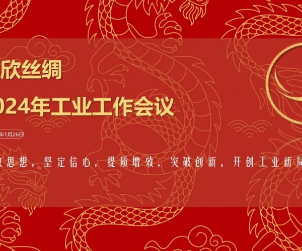 集团2024年工业工作会议顺利召开