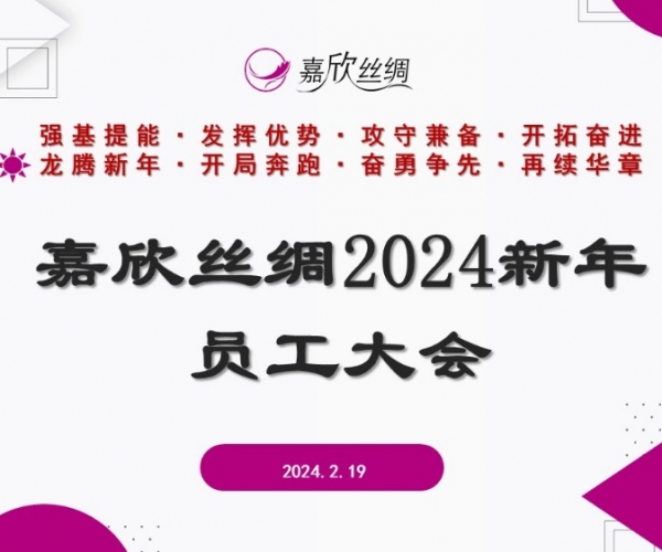 918博天堂召开2024新年员工大会
